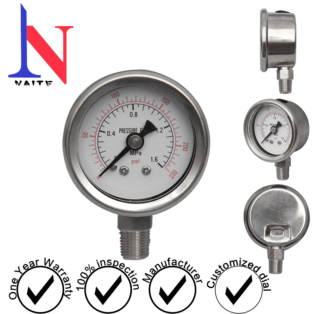 使用不锈钢压力表要注意到这些？